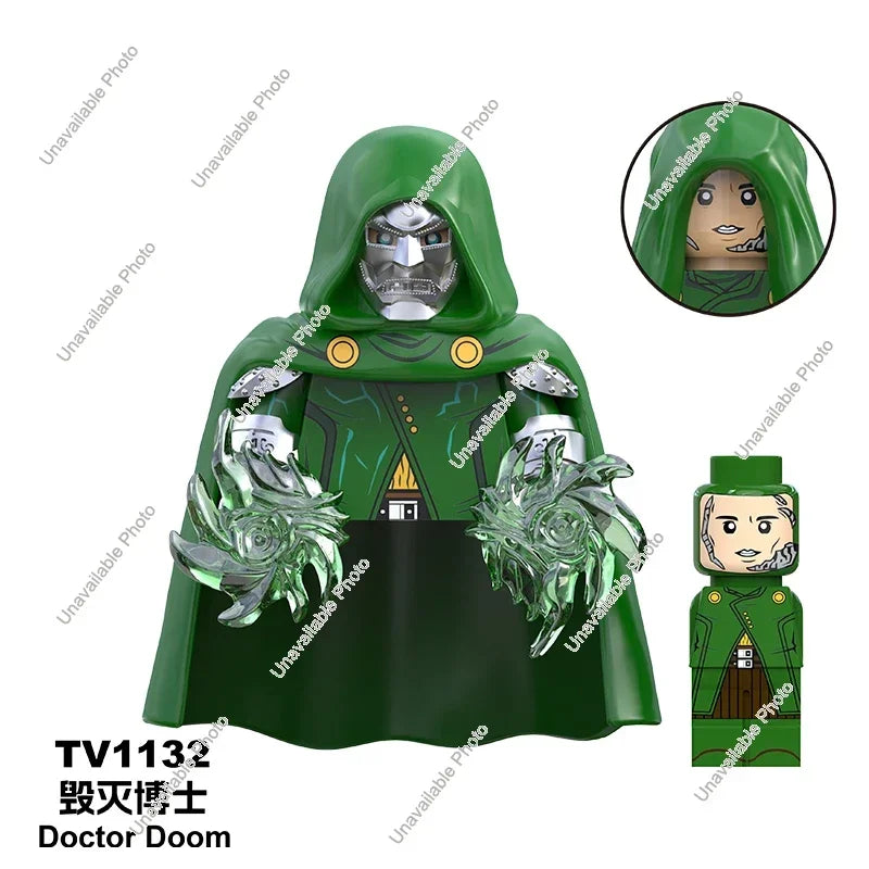 Hot Toys Mini Building Blocks Superhero Figures - Fun for All Ages