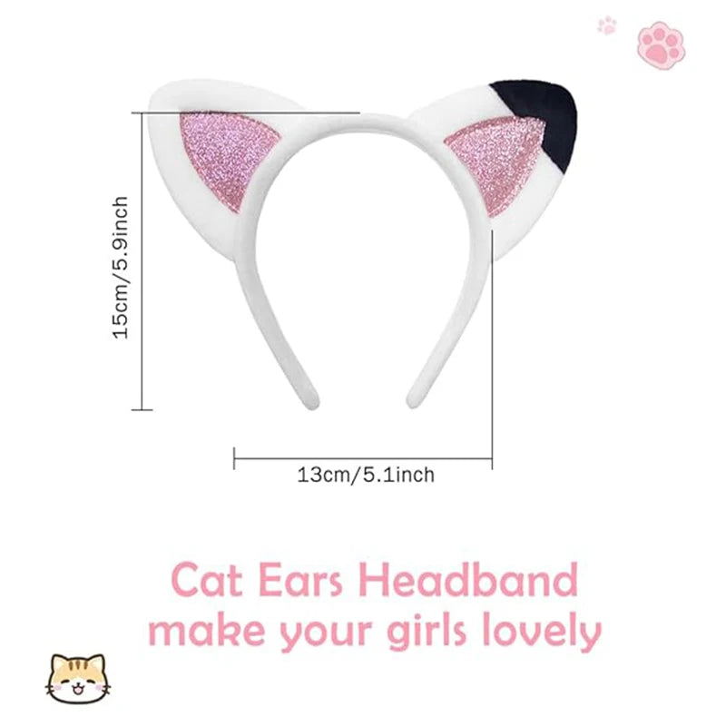 Girls Gabby Cosplay Accessories Set - Headbands, Glasses & Wallet