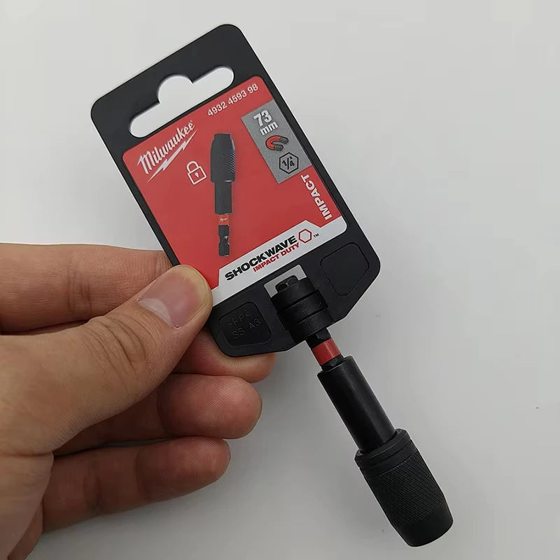 Milwaukee 1/4" Hex Impact Duty Bit Holder - Quick-Change Magnetic Extension