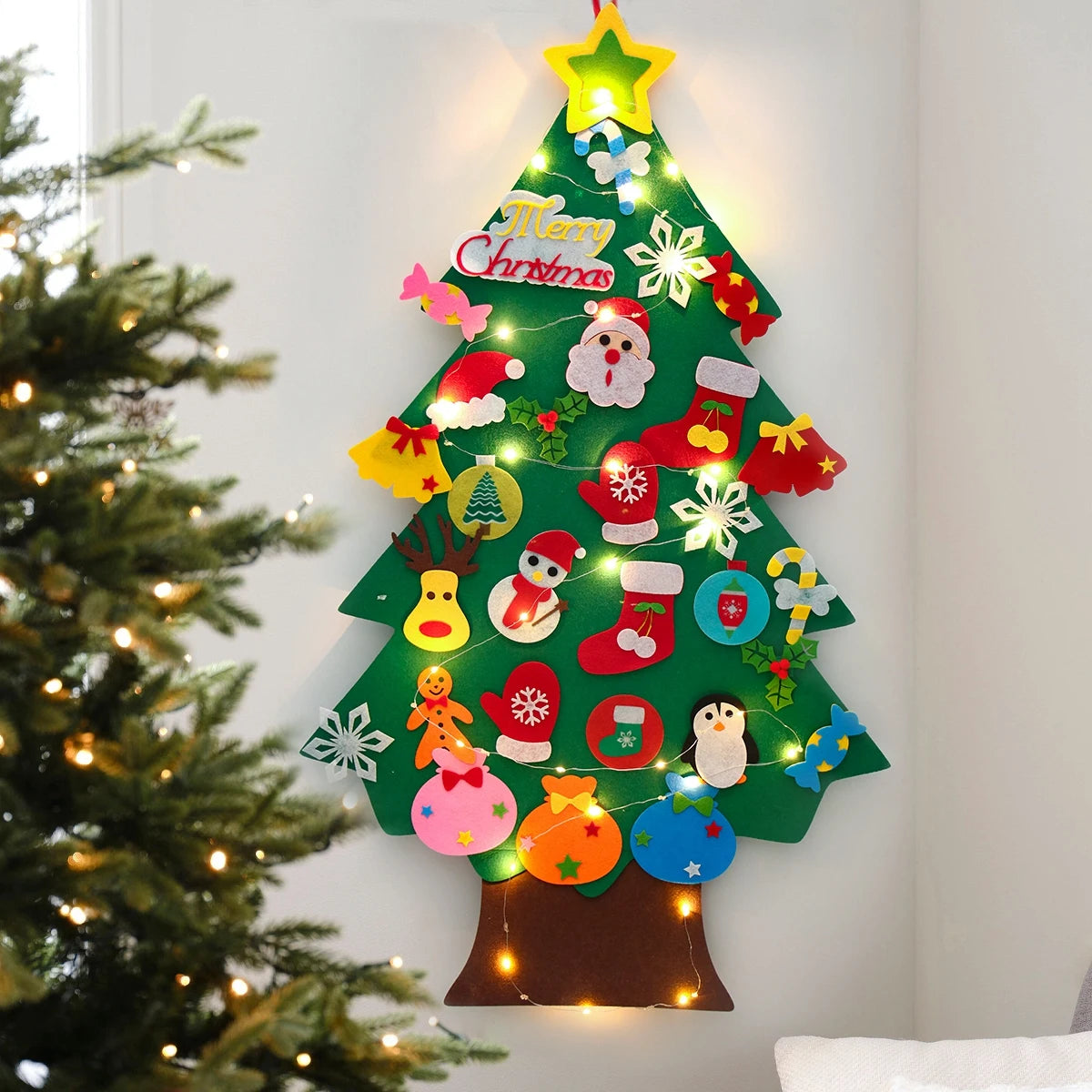 DIY Felt Christmas Tree - Festive Decoration for Kids & Family Fun