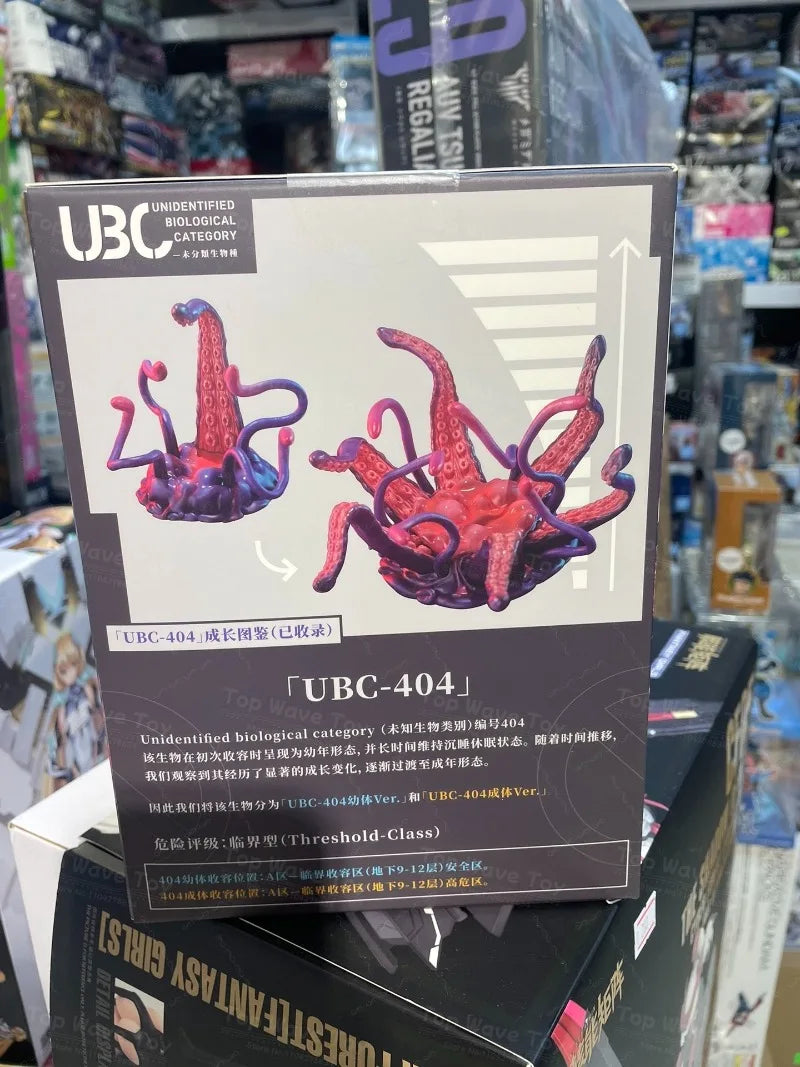 Sushing 404 Tentacle Platform & 16CM Anime Figure - Dynamic Display