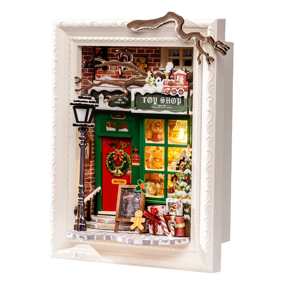 Rolife 3D LED Christmas Diorama Puzzle Kit - Festive Home Decor