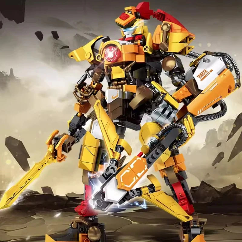 SEMBO Huang Zhong Mech Robot Building Blocks - Creative Action Model