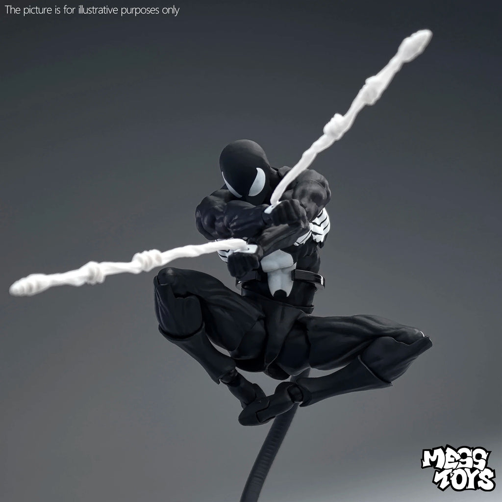 Black Suit Spider-Man Action Figure - Ultimate Collector's Edition