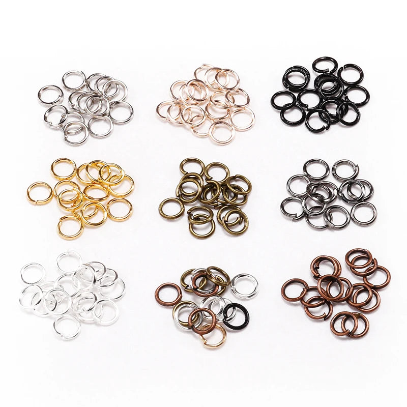 220pcs Keychain Making Supplies Kit - DIY Craft Jewelry Accessories
