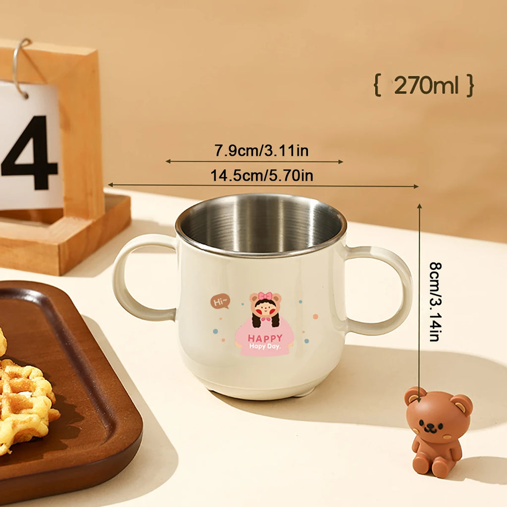 304 Stainless Steel Double Wall Children's Tumbler Cup