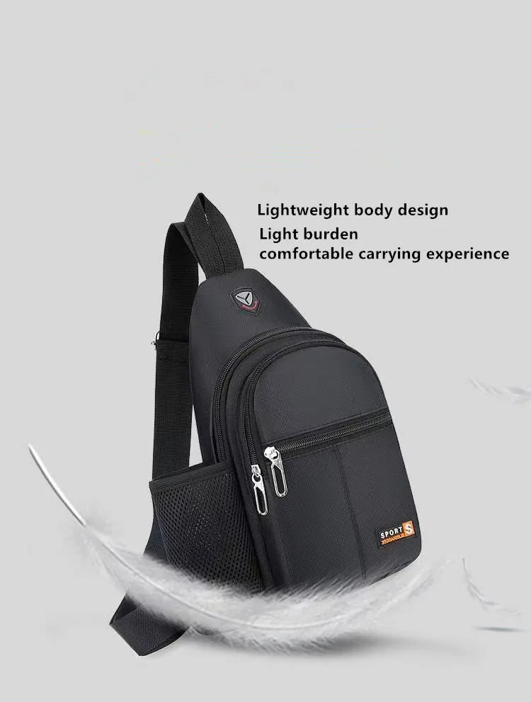 Waterproof Crossbody Bag - Stylish Chest Bag for Travel & Daily Use