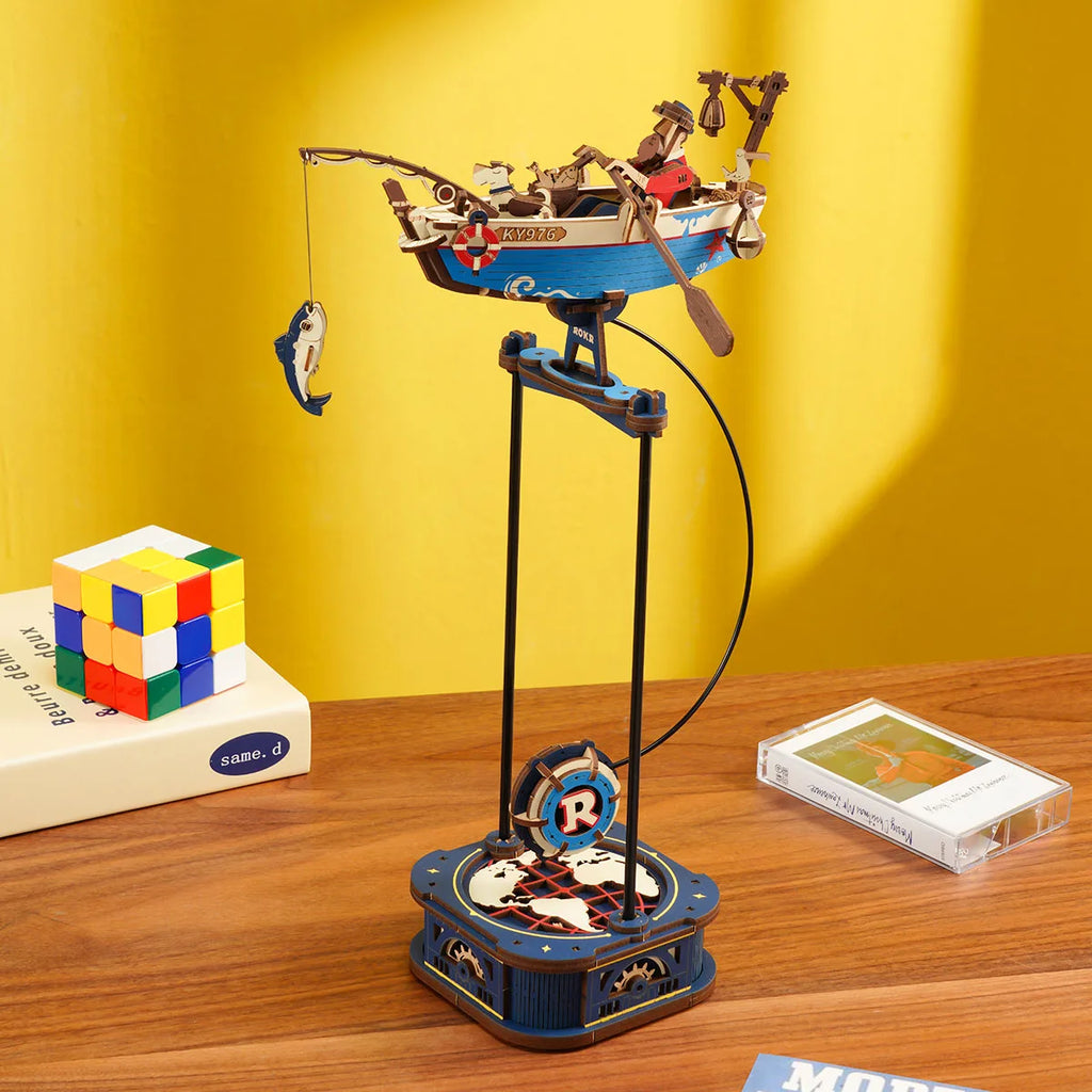 ROKR Gravity Swing 3D Wooden Puzzle Kit - Fun for Teens & Adults