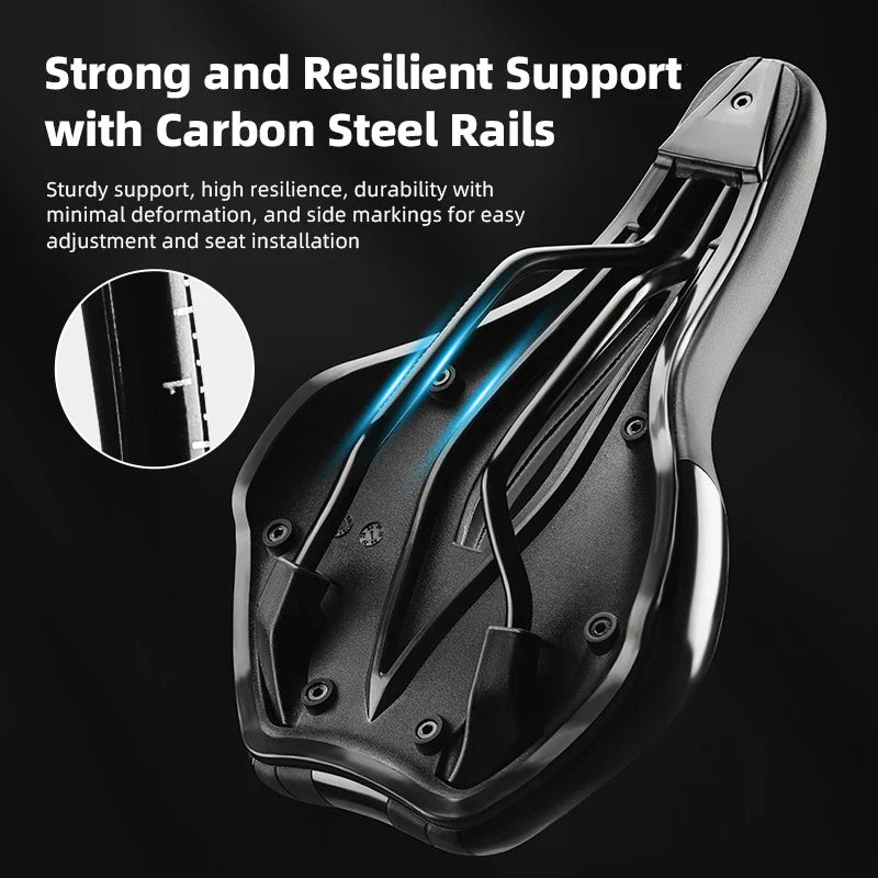 ROCKBROS Shockproof Breathable Bicycle Saddle for Ultimate Comfort