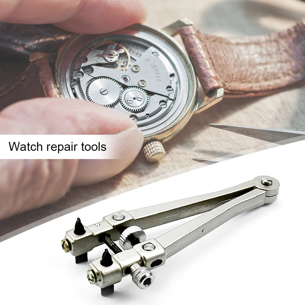 Adjustable V-Shape Watch Back Opener – Efficient Watch Repair Tool