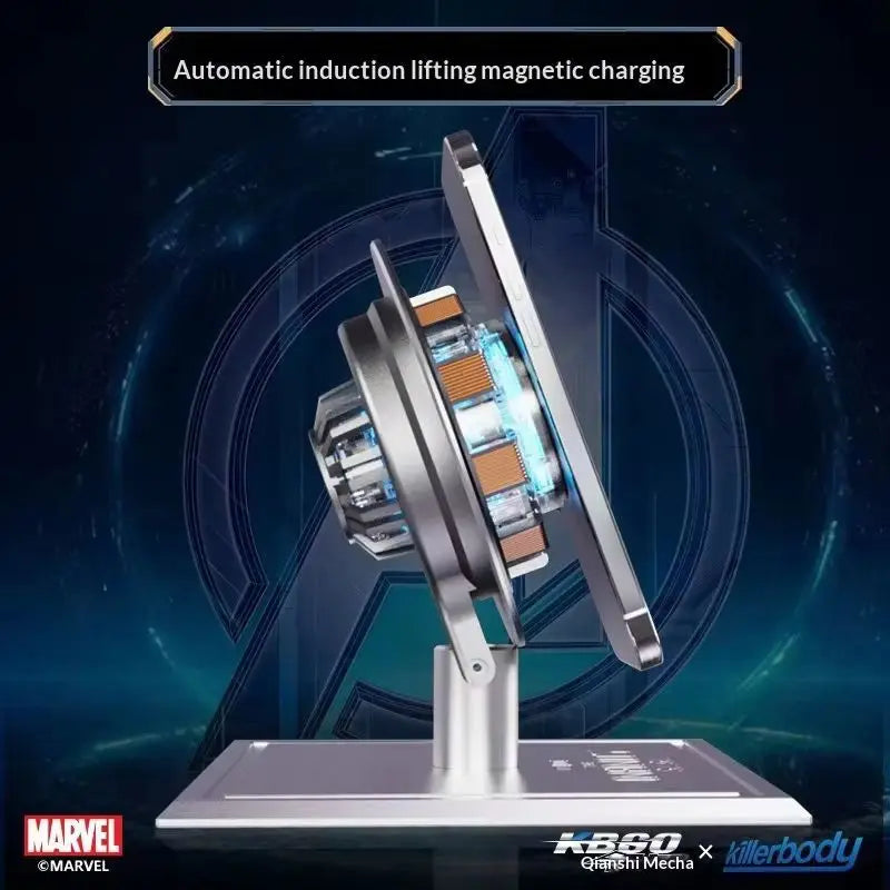 Killerbody Marvel Iron Man Alloy Base Wireless Charger - Exquisite Design