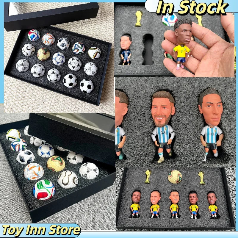 2026 World Football Model Set - Mini Commemorative Ornament for Fans