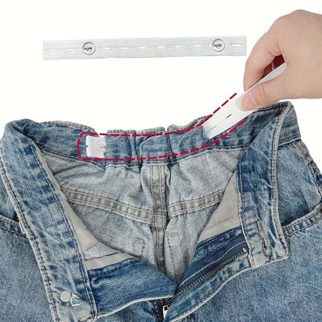 Adjustable Seamless Belt Tightener - 2 Piece Set