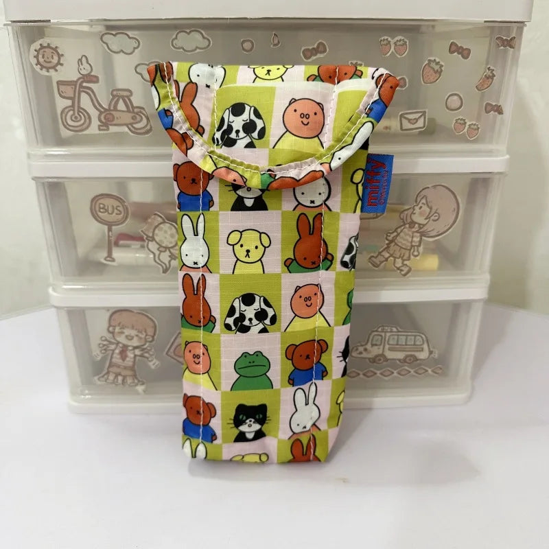 Kawaii Miffy Rabbit Glasses Storage Bag - Cute & Protective Design