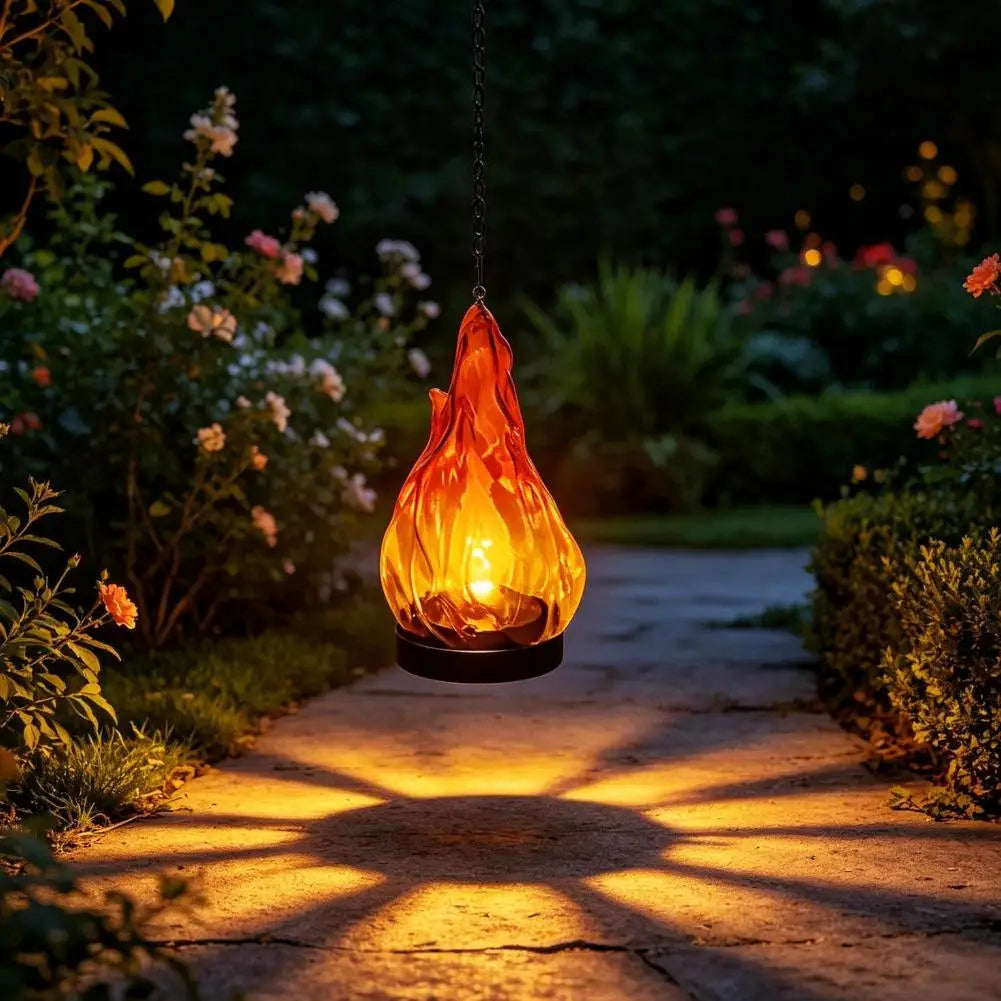 Solar Torch Light – Waterproof Outdoor Lantern for Garden Decoration
