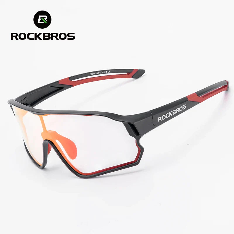 ROCKBROS Kids Photochromic Sunglasses - UV400 Protection & Comfort