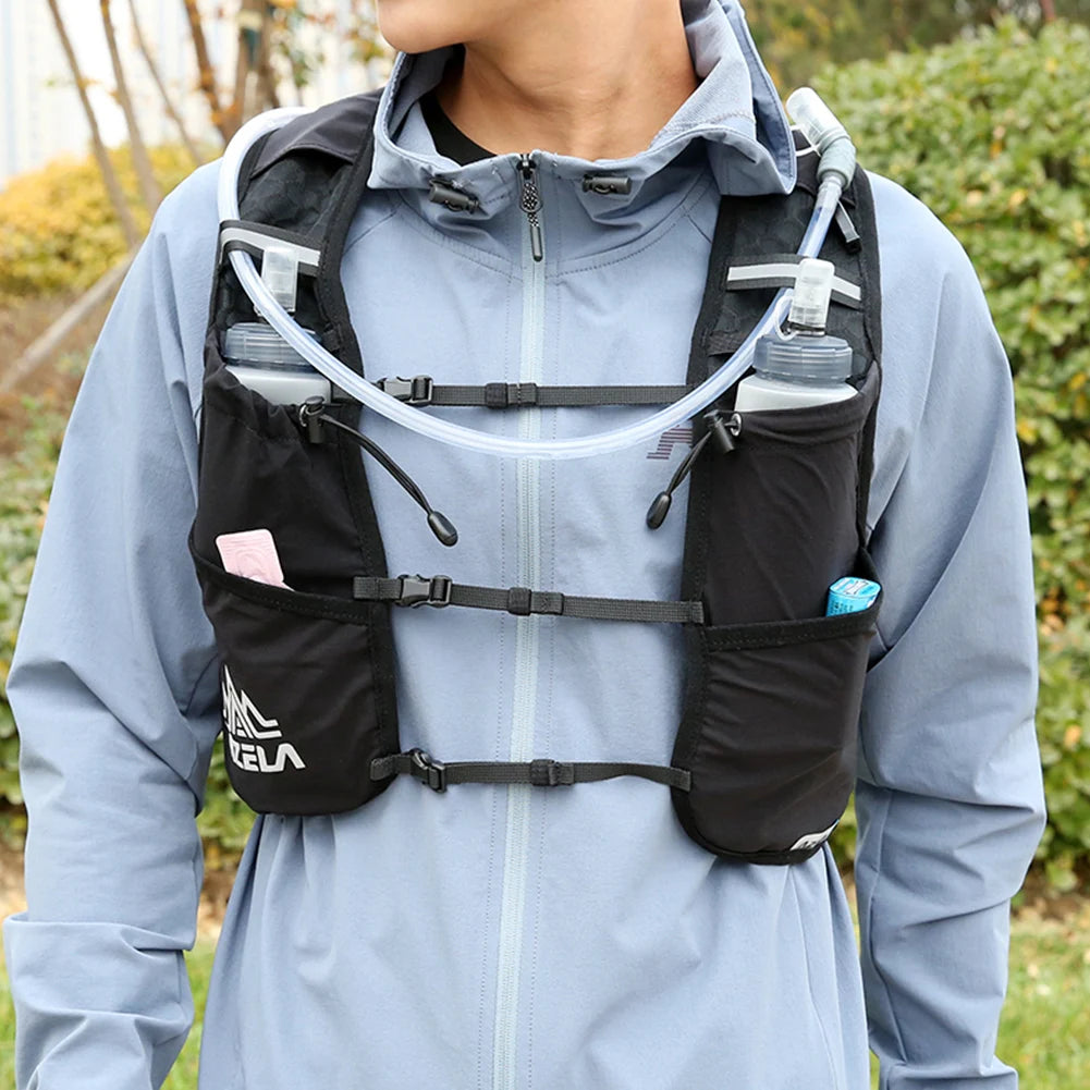 Lightweight Outdoor Trail Running Backpack with Water Bladder Bag
