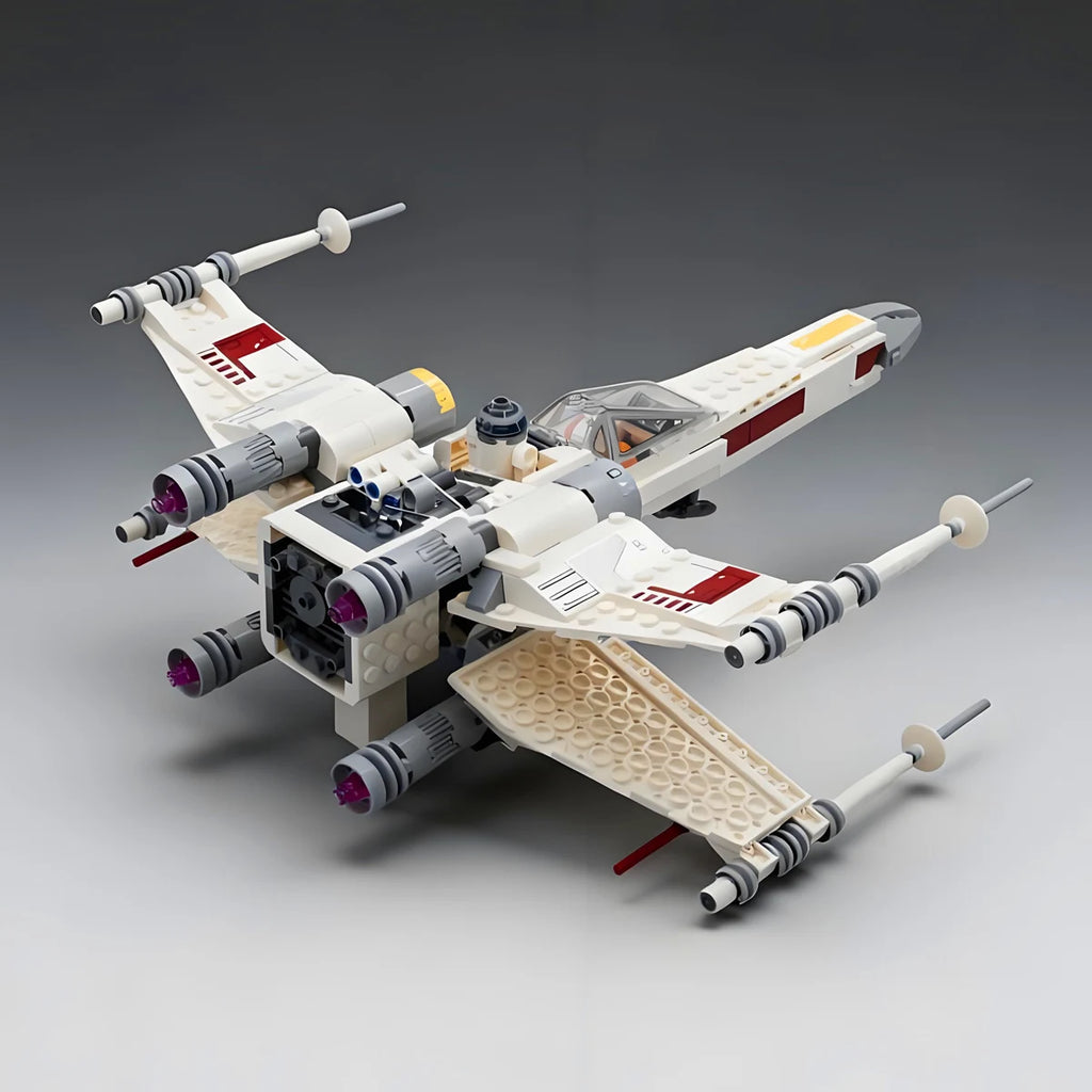 Galaxy Space Fighter Building Block Set - Creative Fun for Kids