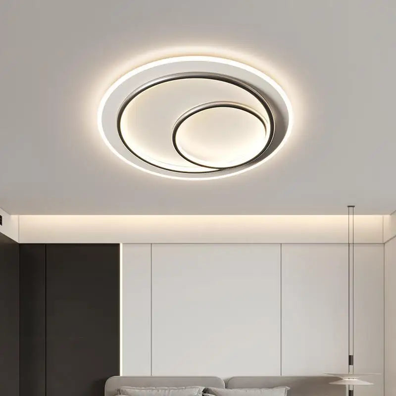 Smart Dimmable LED Ceiling Lamp - Modern Acrylic Fixture for Home