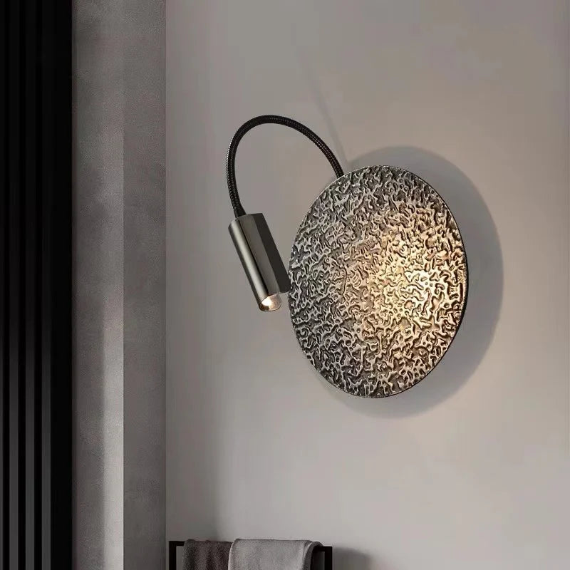 Stylish LED Wall Lamp with Touch Switch for Modern Living Spaces