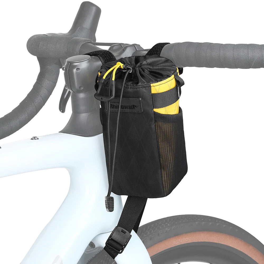 Rhinowalk Waterproof Bicycle Water Bottle Bag - Insulated Handlebar Pouch