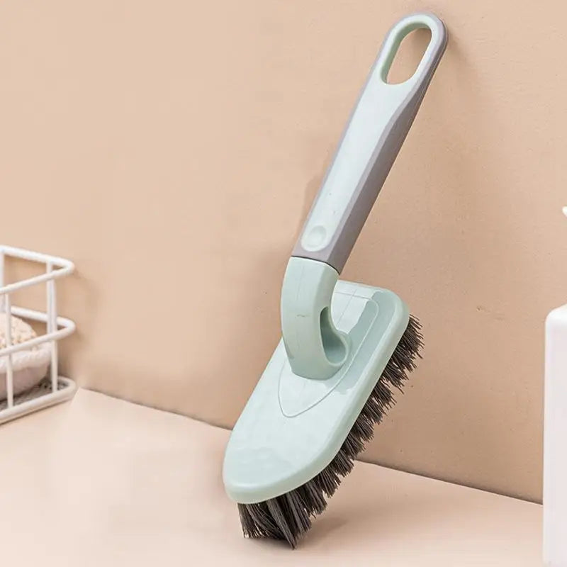 Long-Handled Cleaning Brush for Bathroom & Tile Gaps - Efficient & Durable