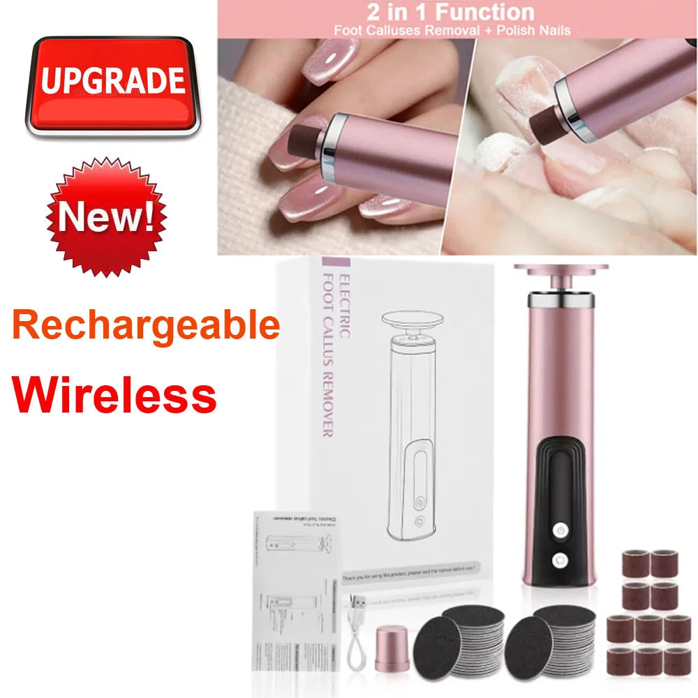AFDEAL Electric Foot Callus Remover – Revitalize Your Heels