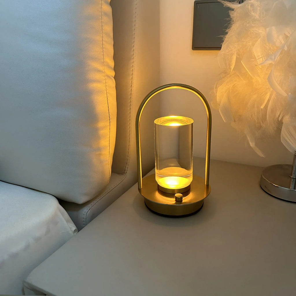 Modern Cordless Rechargeable LED Night Light Table Lamp - Touch Control