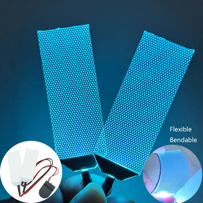 Flexible LED Light Eyes for Helmet Cosplay - Customizable DIY Accessory