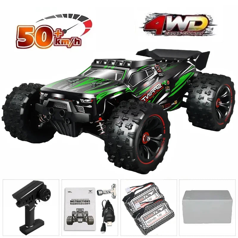 BAOEN 1:16 4WD RC Drift Car - 85KM/H LED Performance Racer