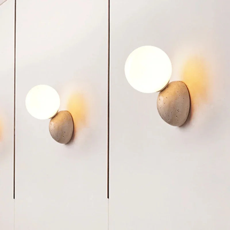 Modern LED Stone Wall Lamp - Stylish Lighting for Any Room