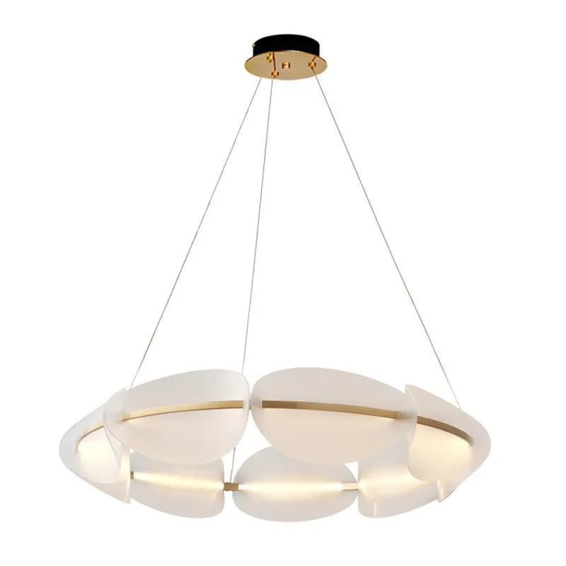 Nordic Modern Petal LED Chandelier - Elegant Lighting for Any Space