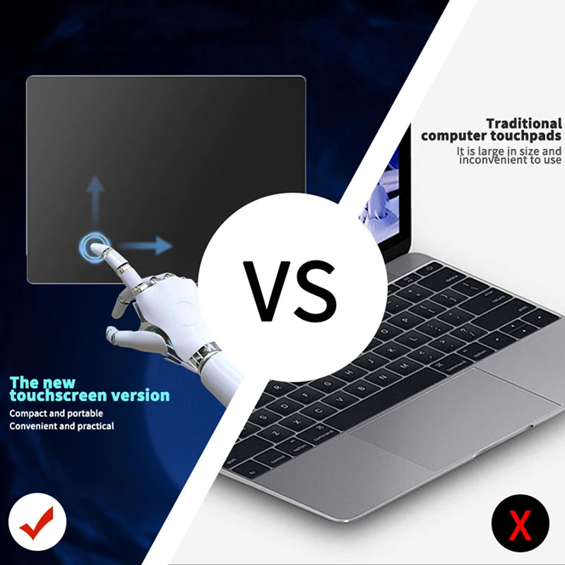JOMAA USB-C Multi-Touch Pad: Sleek Wired Trackpad Mouse