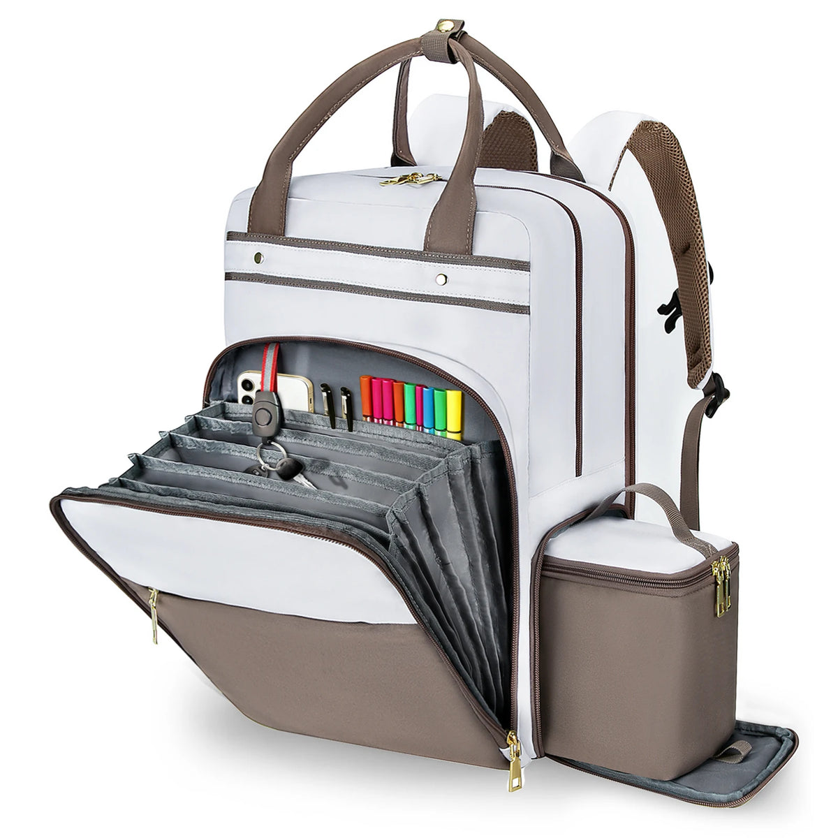 Insulated Backpack Cooler - Large Capacity Picnic & Travel Bag