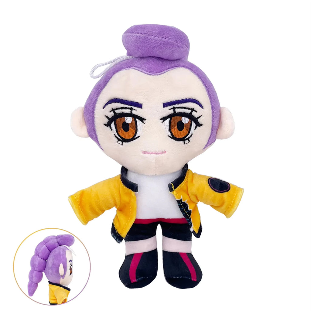 Cute 3-Eyed Purple Tiger Plush Monster - Perfect Gift for Fans!
