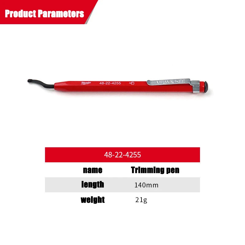 Milwaukee Reaming Pen - Durable Deburring Tool for Copper & PVC