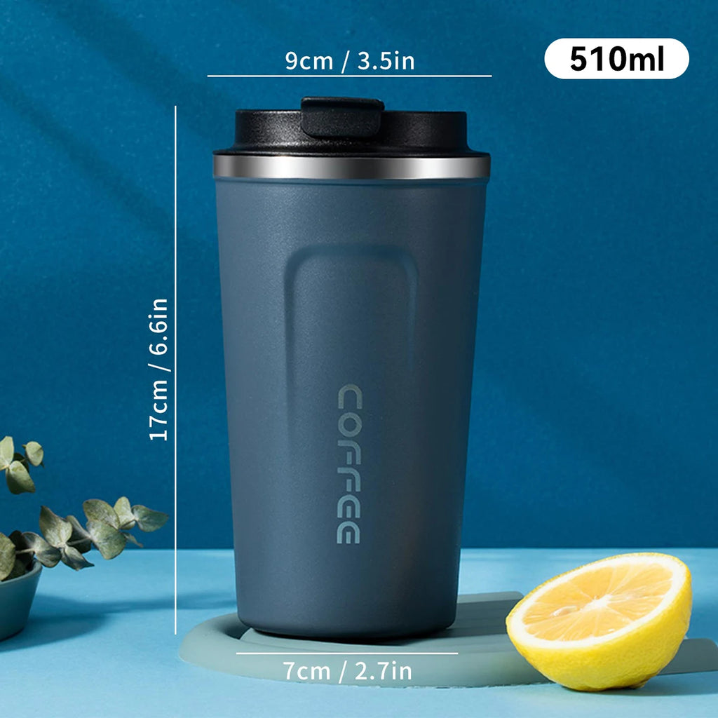 510ML Double Wall Insulated Stainless Steel Travel Coffee Mug