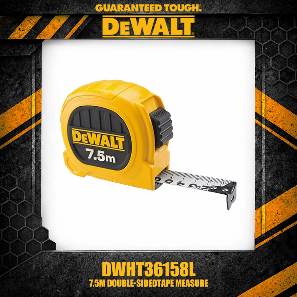 DEWALT 5M & 7.5M Double-Sided Tape Measure - Precision Measuring Tools