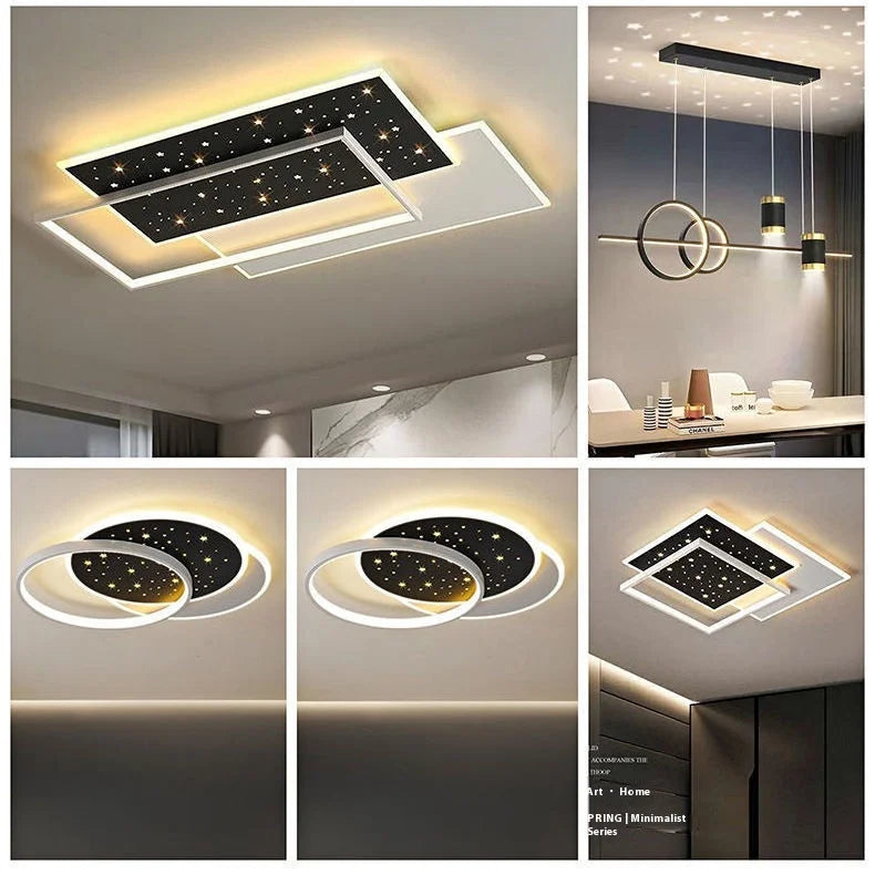 Modern Chandelier Lighting for Bedroom & Living Room Decor