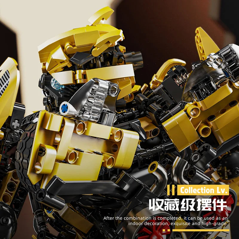 2688Pcs Big Robot Building Blocks - Creative Desktop Toy for Kids