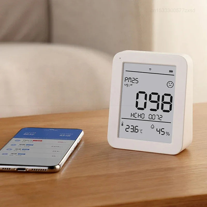 Miaomiaoce PM2.5 & Formaldehyde Air Quality Detector for Home & Office