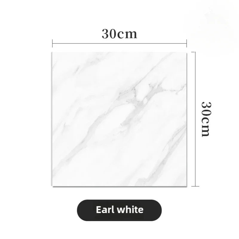 Waterproof Thickened Self-Adhesive Marble Tile Floor Stickers - 10/30/50PCS
