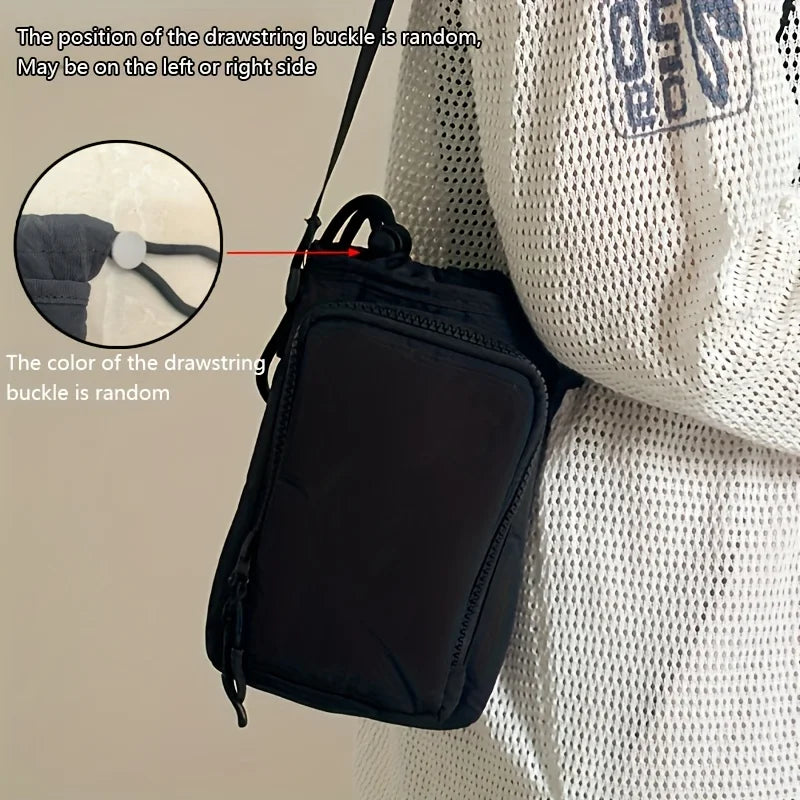 Adjustable Water Bottle Carrier Bag with Phone Pocket - Outdoor Ready