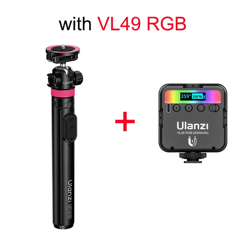 Ulanzi MT-44 M Compact Selfie Stick Tripod - Capture with Ease!