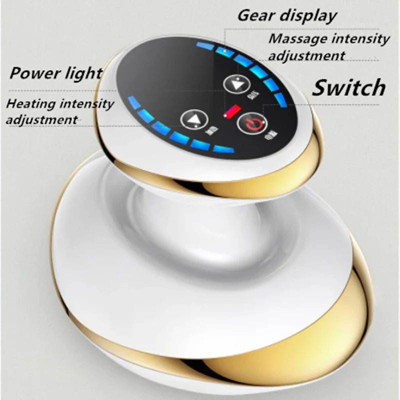 YUKUI Electric Gua Sha Massager with Heating & Cupping Function