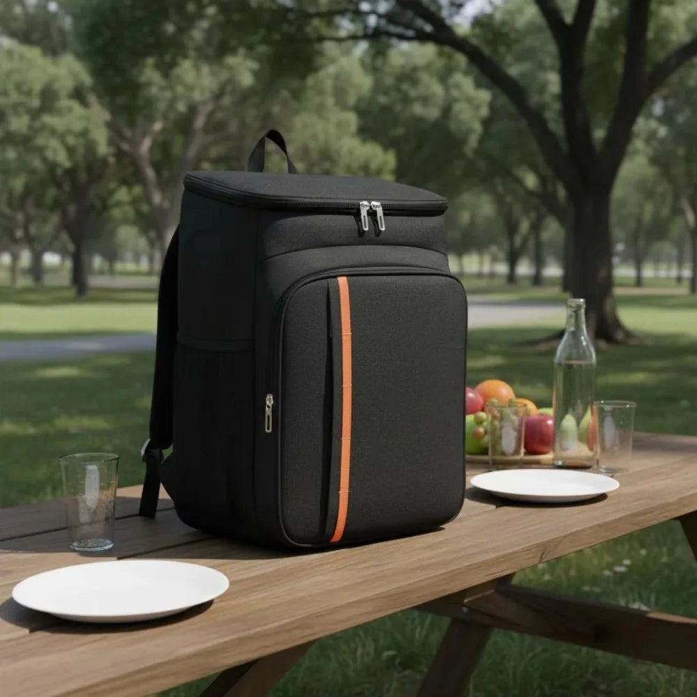Large Insulated Cooler Backpack for Picnic & Camping Trips