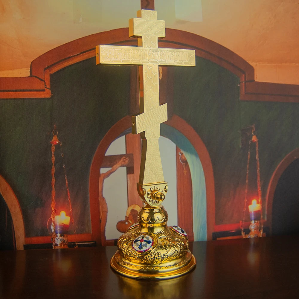 HTISOK Orthodox Cross - Stylish Spiritual Home Accent