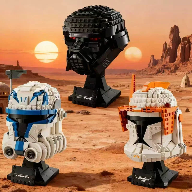 Build Your Own Darth Vader TIE Fighter Pilot Helmet - Ultimate LEGO Set