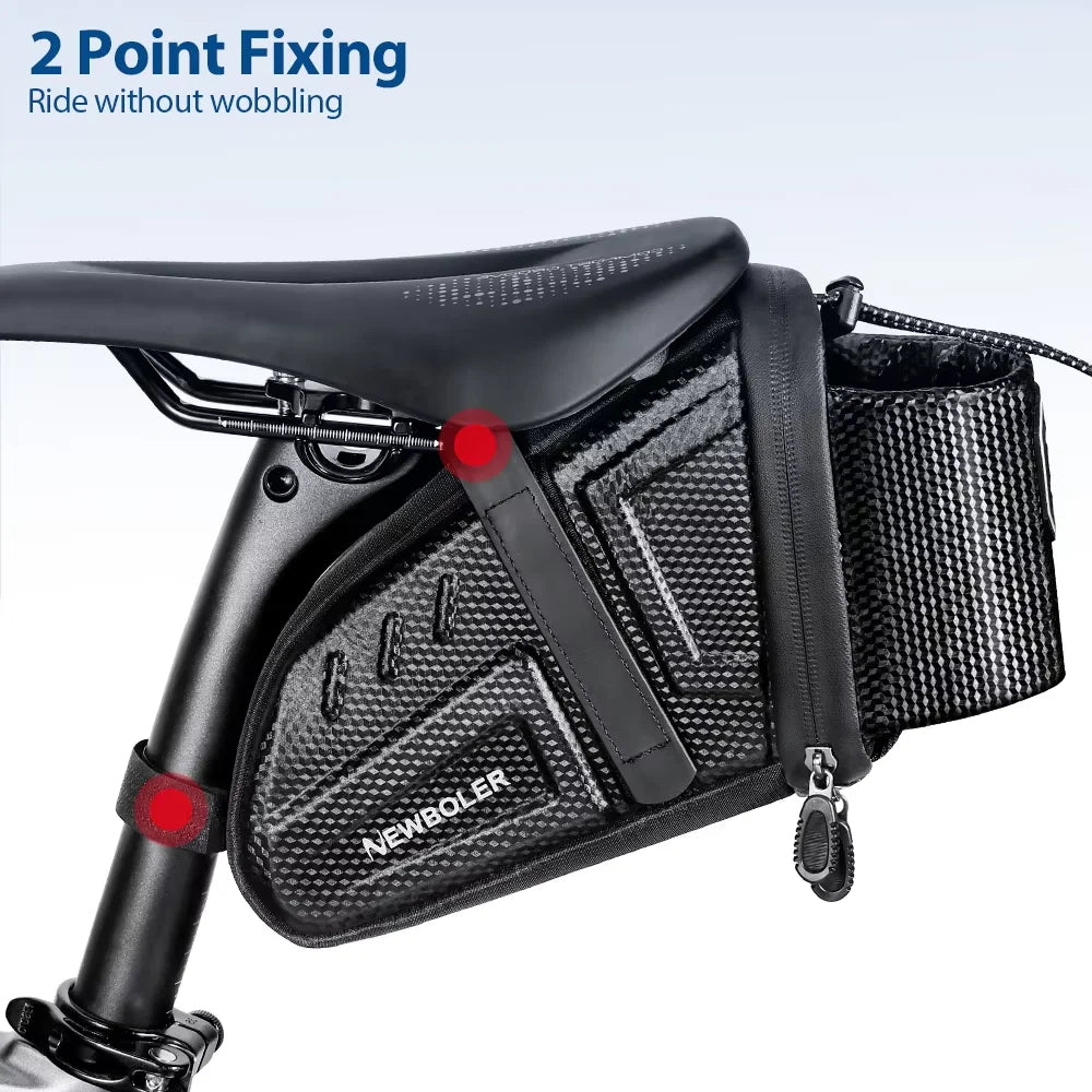 Waterproof Bicycle Saddle Bag - Reflective MTB Road Bike Accessory