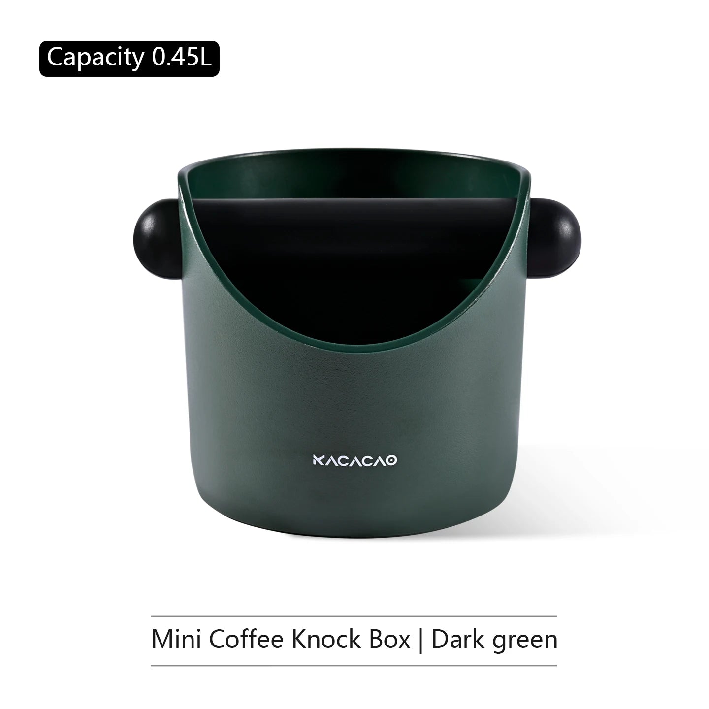 KACACAO Coffee Knock Box with Removable Waste Bin & Anti-Slip Pads
